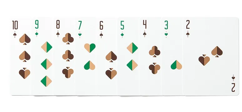 Green Wheel Playing Cards 6
