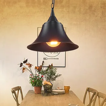 

Hot Edison Bulb Vintage Industrial Lighting Metal Lamp Holder Pendant Light American Lights Lamp Light Fixtures Diameter 29CM