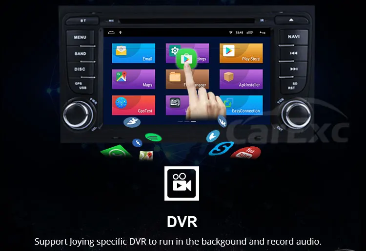 Top Android 9.0 Car DVD Player For Audi/A4/S4(2003-2013) RS4/8E/8F/B9/B7 With Wifi FM/AM GPS Radio Multimedia Built in CarPlay BT 26 Top Android 9.0 Car DVD Player For Audi/A4/S4(2003-2013) RS4/8E/8F/B9/B7 With Wifi FM/AM GPS Radio Multimedia Built in CarPlay BT 26