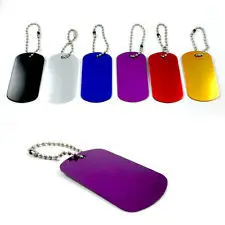 

The most popular best-selling Military Dog Tags Anodized Aluminum Engravable Blanks Wholesale metal dogtags FH890158