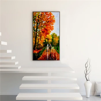 

Newest park ride a horse Canvas paintings abstract HD Prints Wall Art Home Decoration for living room Pictures Poster MB6-083