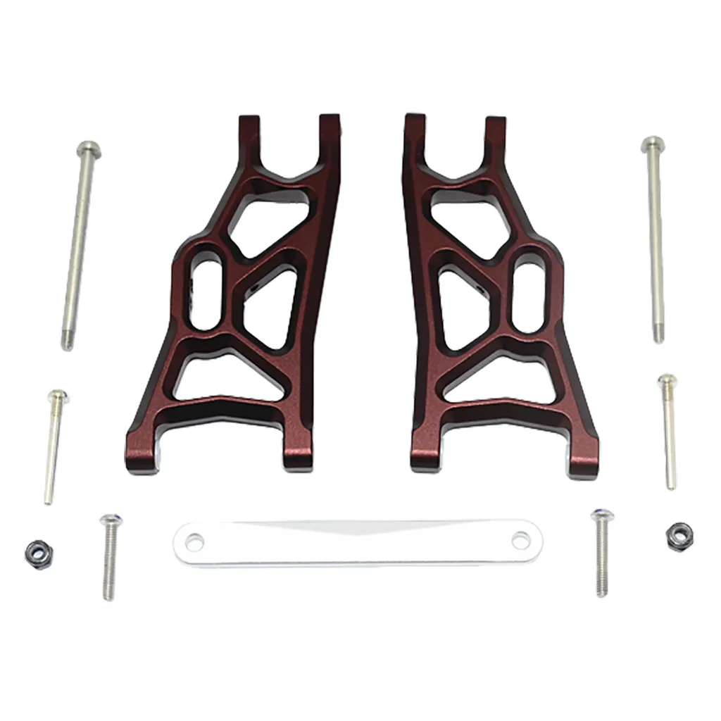 

Aluminum Front Suspension A-Arms For Traxxas 1/10 Slash 2WD RC Car Upgrade Part #BZ