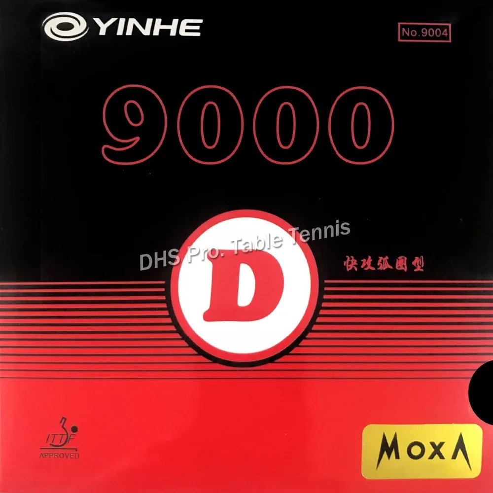 Yinhe 9000D 9000 D 9000-D пунктов-в настольный теннис пинг-понга резины с губкой