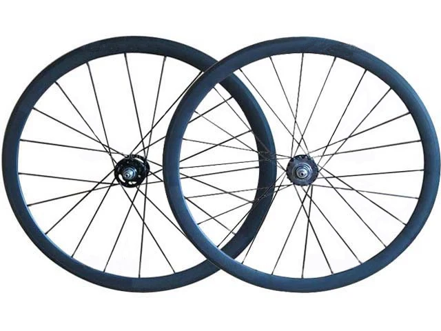 carbon tubular bicicleta wheelsets track bicycle wheels new U shape 25mm wide ruote carbonio single speed 38mm depth rim ruedas
