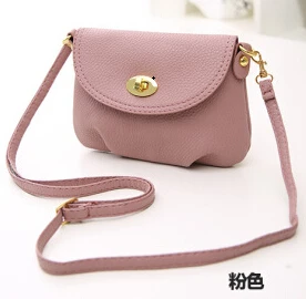 Мини-кошелек, сумка через плечо, женская сумка-мессенджер, дамская сумочка Kabelky Bolsos Bolsas Feminina Sac A основной Femme De Marque - Цвет: pink