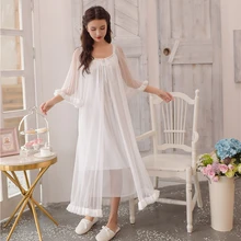 Ночные рубашки Ночная сорочка Ночная одежда кружевная Домашняя одежда женская ночная рубашка для сна и отдыха Сексуальная одноцветная одежда для сна Женская