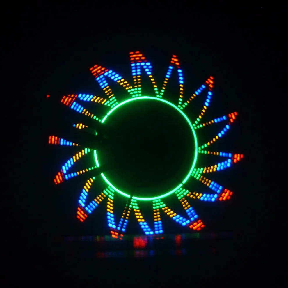 Clearance 16 LED waterproof Car Motorcycle Cycling Bike Bicycle Tire Wheel Valve Flashing Spoke Light 30 kinds of pattern Bike accessories 5