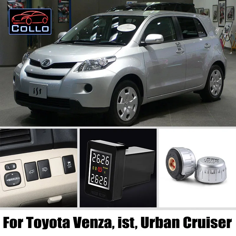 

Special TPMS For TOYOTA Venza / ist / Urban Cruiser / Tire Pressure Monitoring System Of External Sensors / DIY Install So Easy