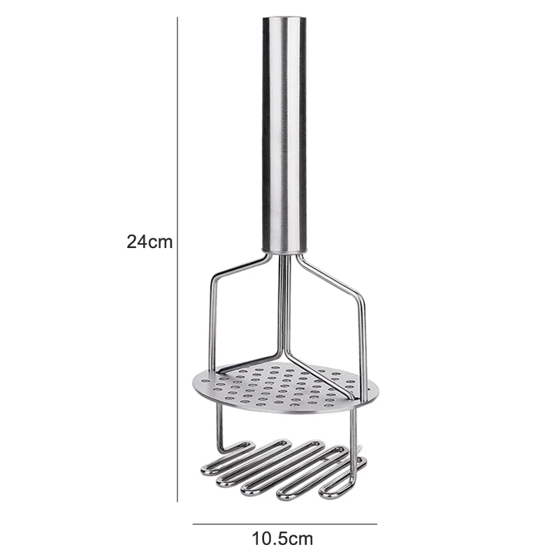 Кухонные гаджеты устройство для приготовления пюре из нержавеющей стали Masher двойной слой картофельное пюре Masher еда Прессер салат приспособления для фруктов и овощей