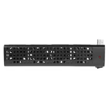 ALLOYSEED двойной usb-хаб 4 вентилятора охлаждающая станция теплоотвод для sony Playstation 3 PS3(40 г/80 г) игровая консоль хост Радиатор USB вентиляторы