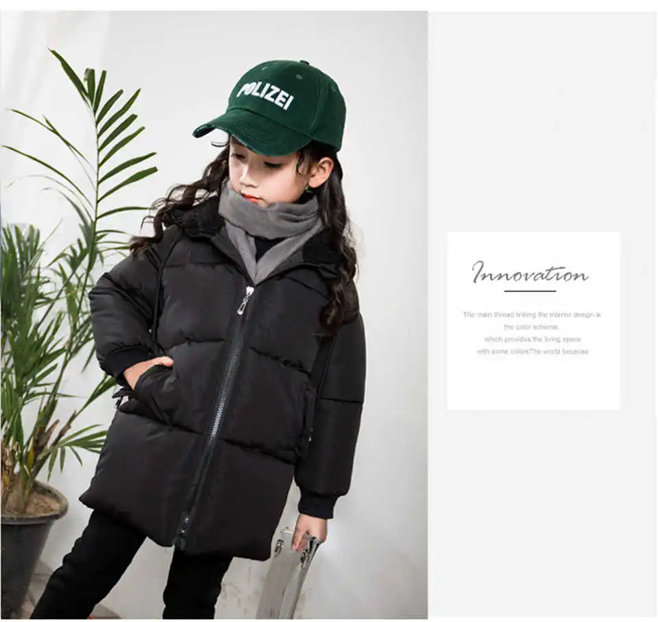 Зимняя куртка для малышей; осенне-зимнее пальто с капюшоном для маленьких девочек; плотная теплая одежда; детская куртка; детская верхняя одежда; пальто для мальчиков и девочек; парка
