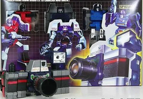 Робот трансформер G1 ресивер отражатель OP с прицепом комбайнер экшн фигурка