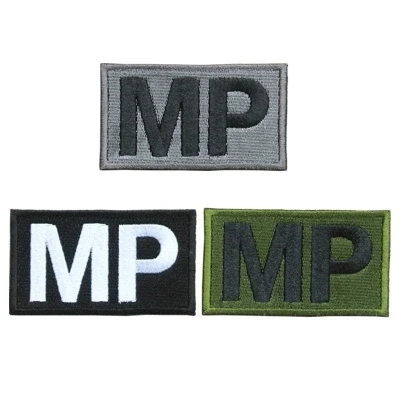 

MP Military Police Tactical Morale Army Patch Embroidered Fastener MULTICAM SWAT BADGE PATCH APPLIQUE