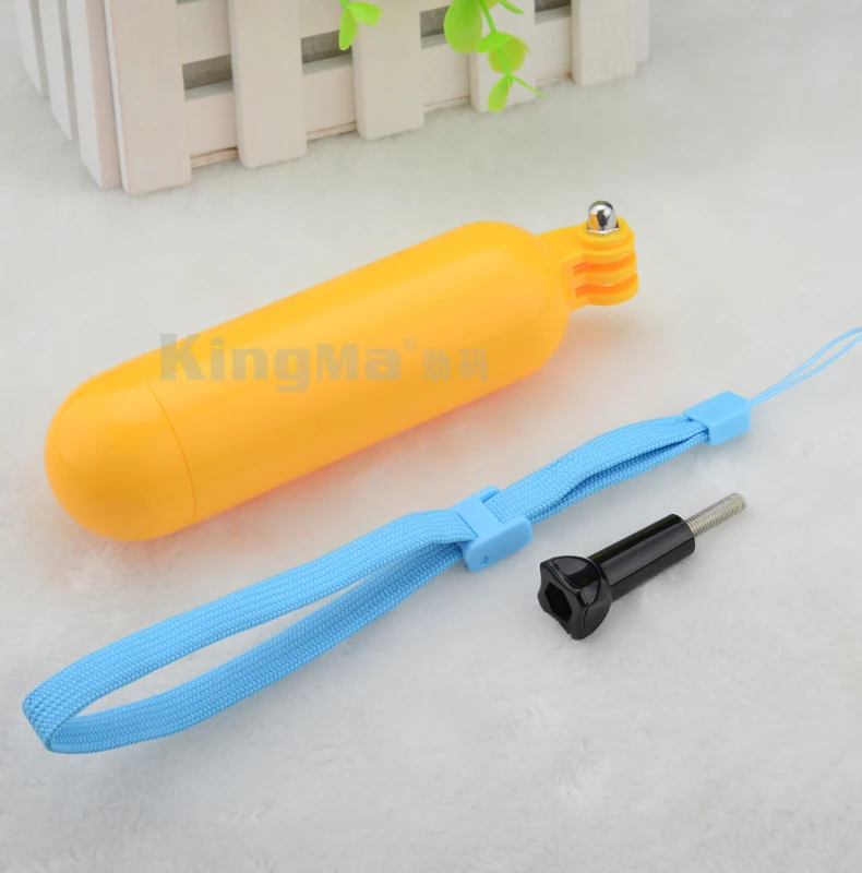 

Go pro Accessories Floaty Floating Hand Grip Handle Mount Accessory Float + Strap For GoPro Hero 4 3+ 3 2 1