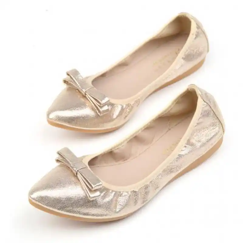 Womens Fashion Flats Ballet Shoes Round Toe Casual Comfort Dance Shoes Plus Size