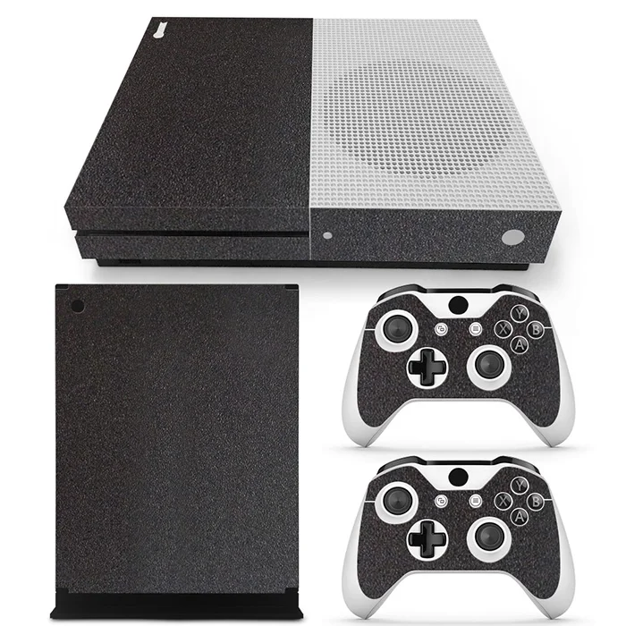 

Black Carbon Fiber Vinyl Skin Sticker for XBOX One S console