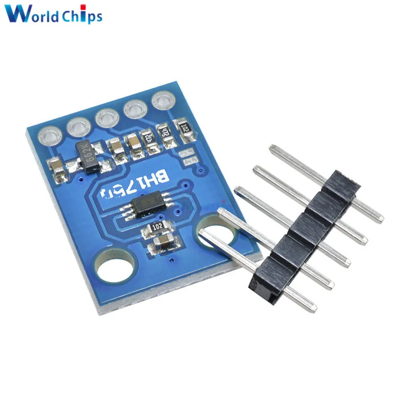 10 шт. BH1750FVI цифровой модуль датчика интенсивности света для Arduino AVR 3 V 5 GY302 GY 302 16