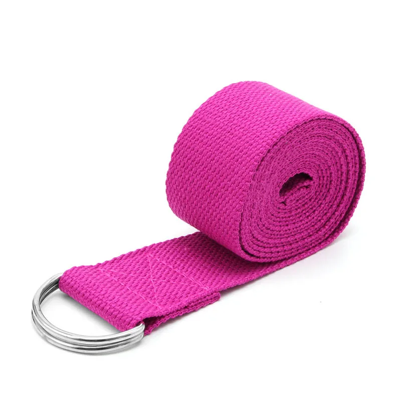 Adjustable Resistance Band Exercise Sport Stretch Strap D Ring Belts