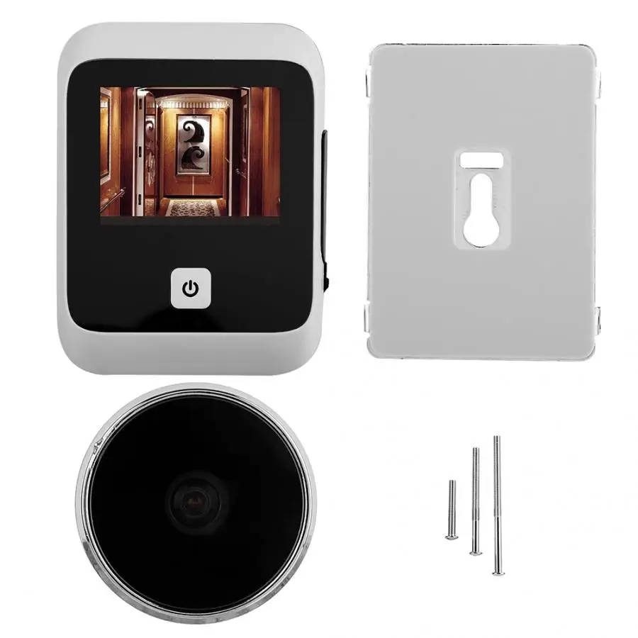 3,0 дюймов безопасности дверной глазок звонок 120 градусов интеллектуальный электронный HD Видео дверной зритель открытый дверной Звонок