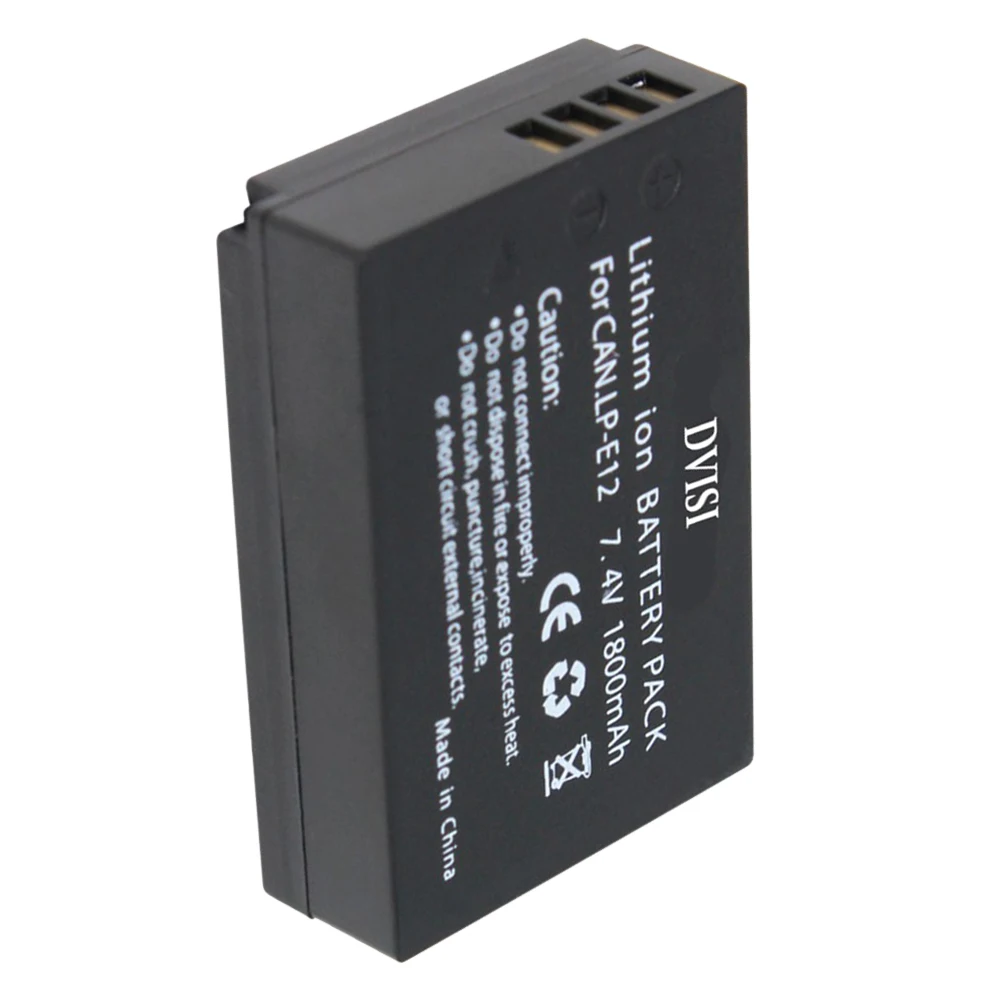 3 шт. аккумуляторные литий ионные батарейки 7 2 В 1200 мАч|li-ion 1200mah|battery for canoncanon lp-e12 |