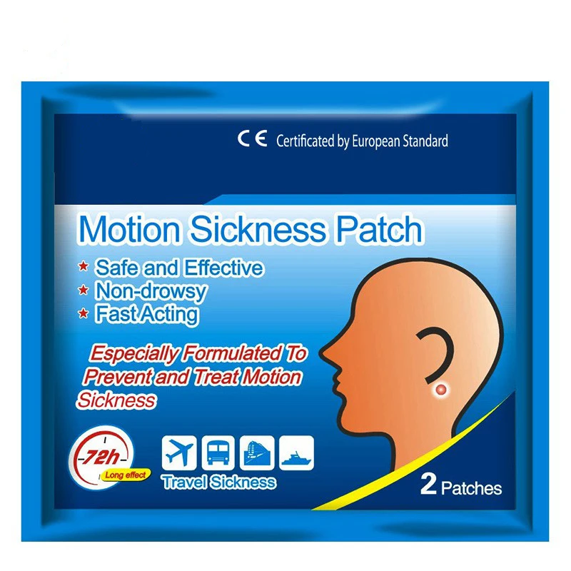 10pcs/5 Bags Motion Sickness Sticker Travel Anti-Motion Sickness Medical Plaster Prevent Vomiting Patches Health Care