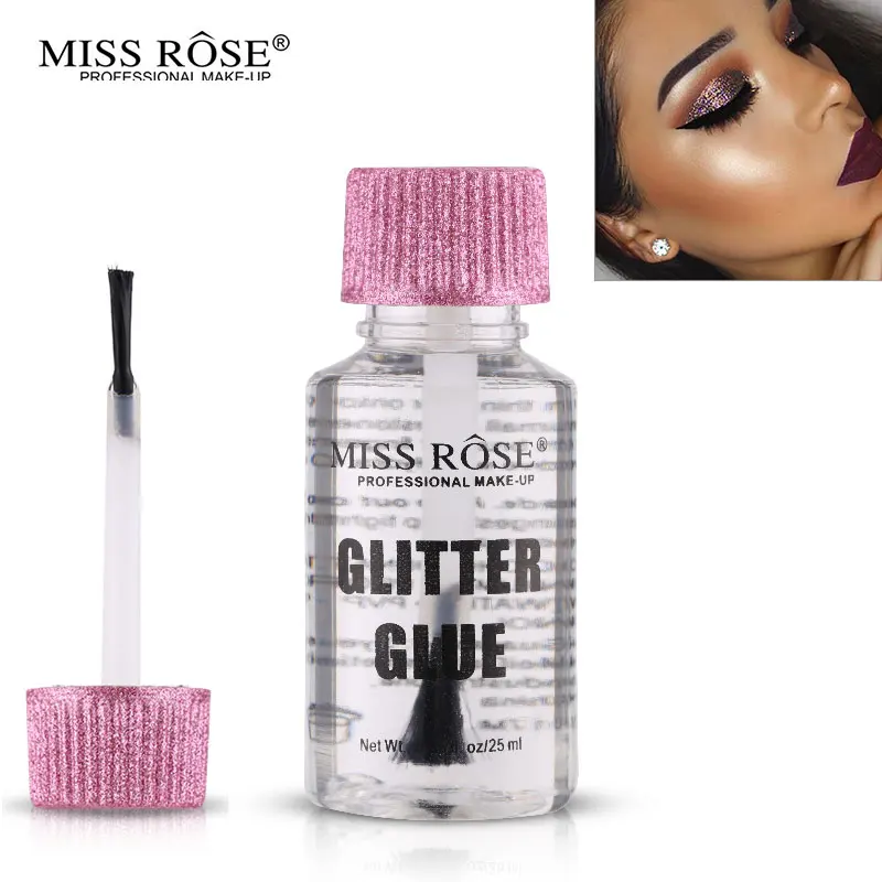 Блестящий клей Miss Rose для фиксации глаз гелевая основа Жидкий Макияж праймер лица
