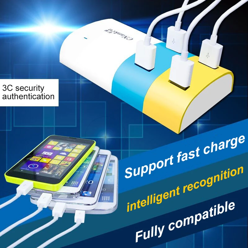 CNankcu High Quality 4 USB Power Charger Intelligent Fast 4 USB