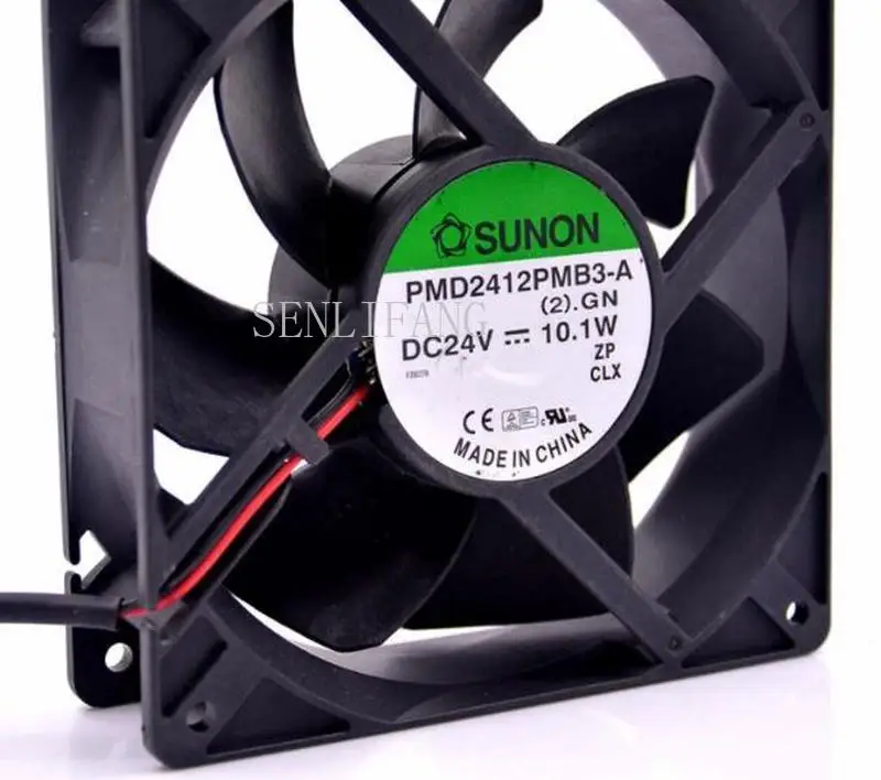 

Free shipping SUNON PMD2412PMB3-A 24V 10.1W 12CM 12038 2 line inverter cooling fan