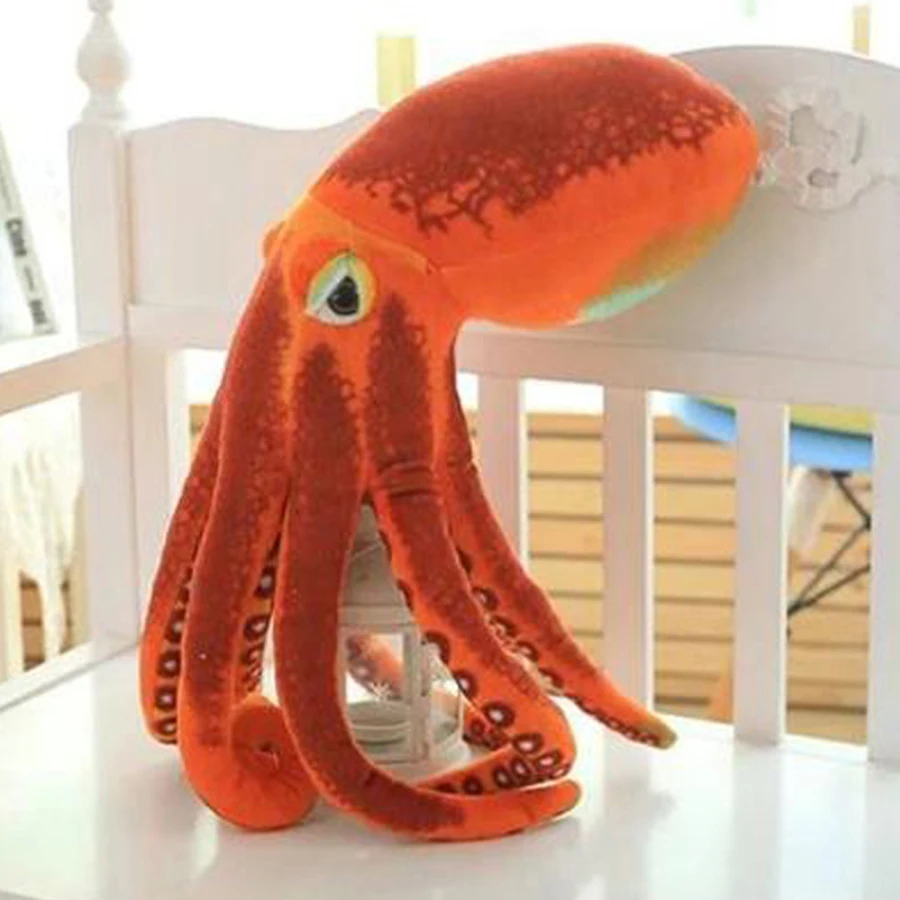

Squid Plush Toy Simulation Animal Dolls Stuffed Toys Kids Pillow Peluches Birthday Gift Oyuncak Bebek Gifts Children 60G0671