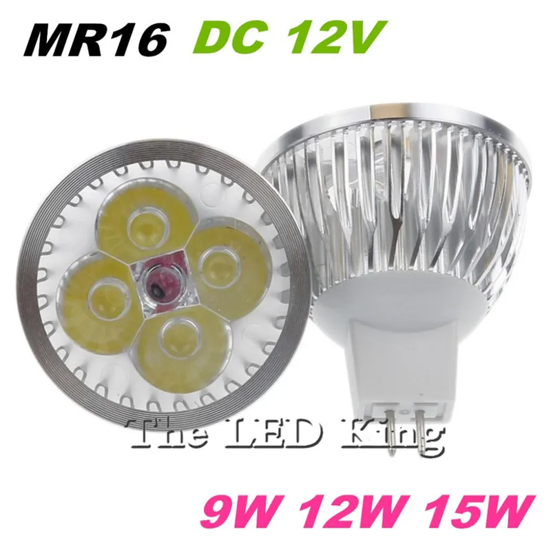 

2019 new 12W E27 E14 GU10 GU5.3 MR16 LED Bulbs Light 85-265V Dimmable Led Spotlights Warm/Cool White LED light Free shipping