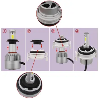 

H7 LED Headlight Adapter Bulb Retainer Holder For BMW E46 3 Series 325i 325ci AU