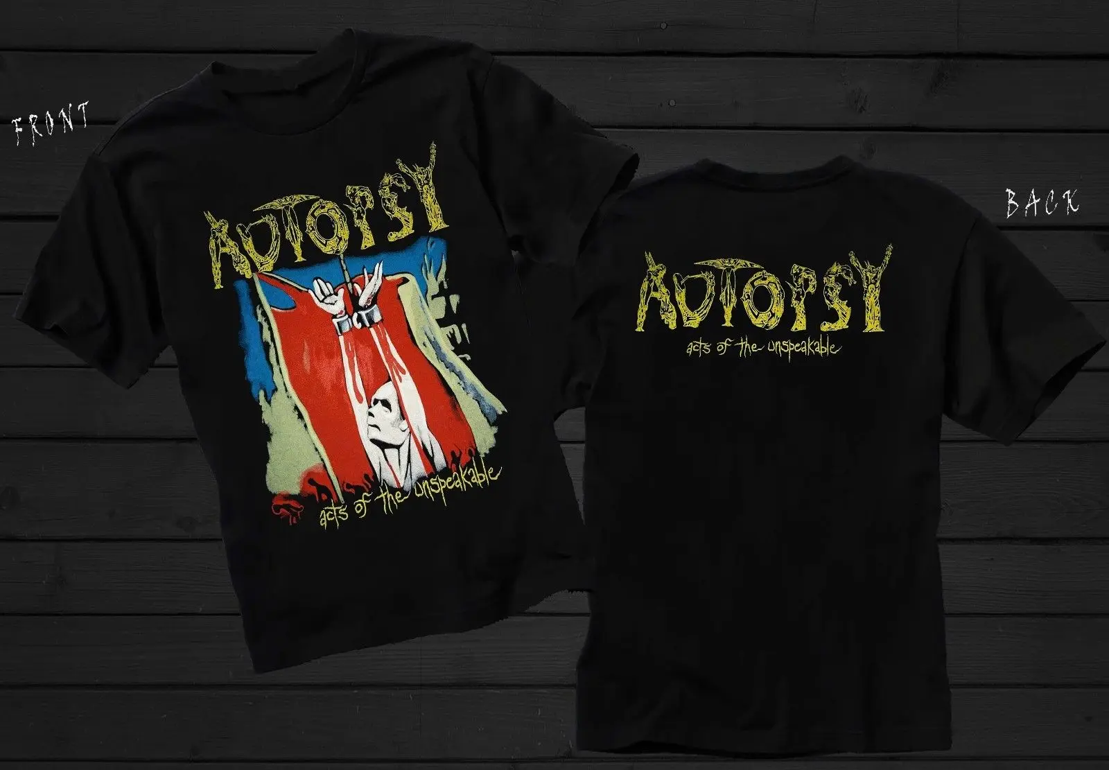 Вскрытие акты невыразимой Death Metal расчленить T_shirt размеры: s чтобы 6XL|Футболки| |
