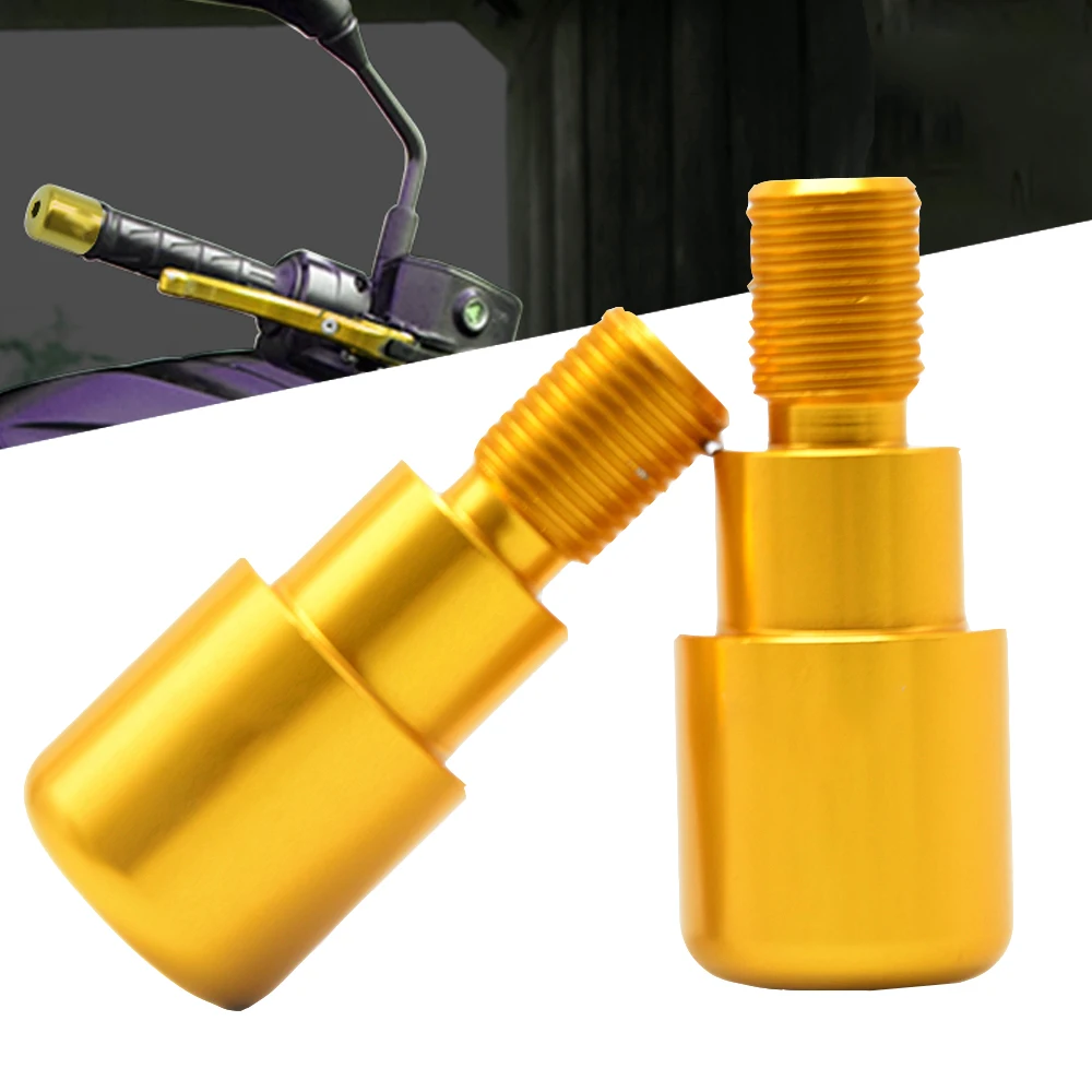 

Handle Bar Ends Motorcycle CNC Aluminum Hand Grips Ends Bar Ends For YAMAHA MT-07 FZ-07 2014-2018 MT-10 FZ10 2016-2018
