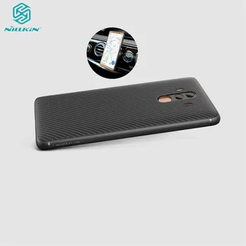 

For Huawei Mate 10 Pro Case NILLKIN Luxury Cover Synthetic Fiber Phone Protector Case Black Back Cover For Huawei Mate10 Pro