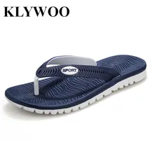 KLYWOO Más Tamaño 45 Nuevo Verano Sandalias de Los Hombres de Moda Transpirable Zapatillas de Playa Flip Flop EVA Zapatillas de Masaje Para Los Hombres sandalias