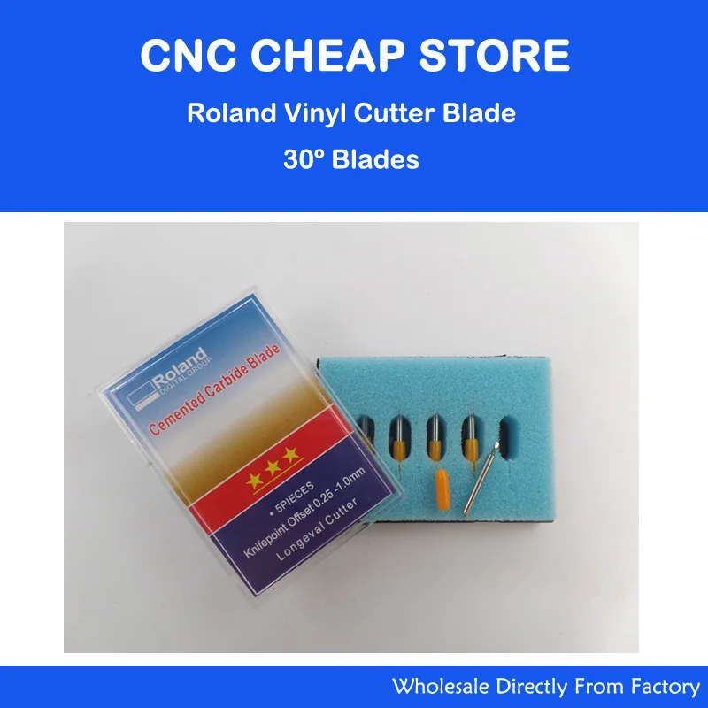 Free Shipping Knife Cutting Blade Roland GCC Refine 30 Angle Cutting