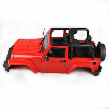 

Hard Body Shell Canopy J eep RC 1/10 SCX10/D90 Rock CRAWLER Truck Red