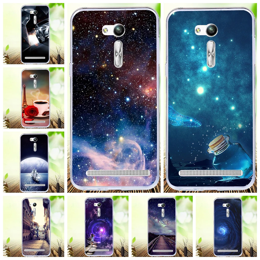 Милый мультяшный чехол Lamocase для телефона Asus Zenfone Go ZB552KL ZB ZB552 552 552KL KL X007D X007DB