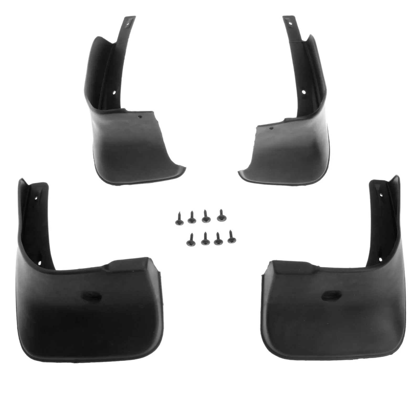 

Yetaha 4Pcs ABS Mudguards For Toyota Corolla Sedan Altis E140 Mud Flaps Front Rear Splash Guards Fender 2009 2010 2011 2012 2013