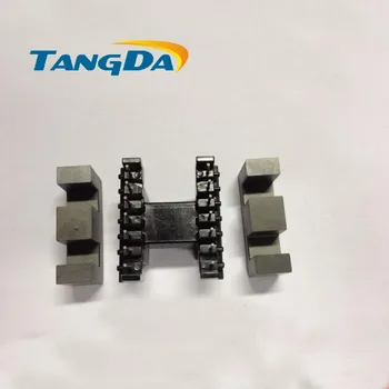 

Tangda EE40 core EE Bobbin magnetic core + skeleton soft magnetism ferrites magnetic core 7+7pin SMPS RF Transformers