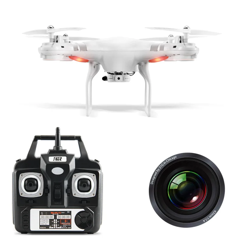 HR Remote control aircraft wifi real-time image transmission four-axis aircraft HD aerial photography remote control toy drone