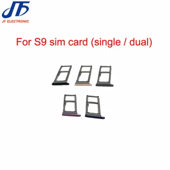 

For Samsung Galaxy S9 SIM Card Slot SD Card Tray Holder Adapter Single Sim / Dual Sim 50pcs/lot
