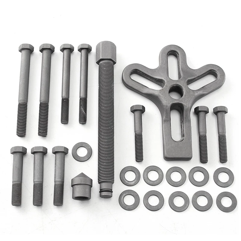 THGS 13Pcs Harmonic Balancer Kit Gear Pulley Puller Steering Wheel Crankshaft Tools THGS 13Pcs Harmonic Balancer Kit Gear Pulley Puller Steering Wheel Crankshaft Tools