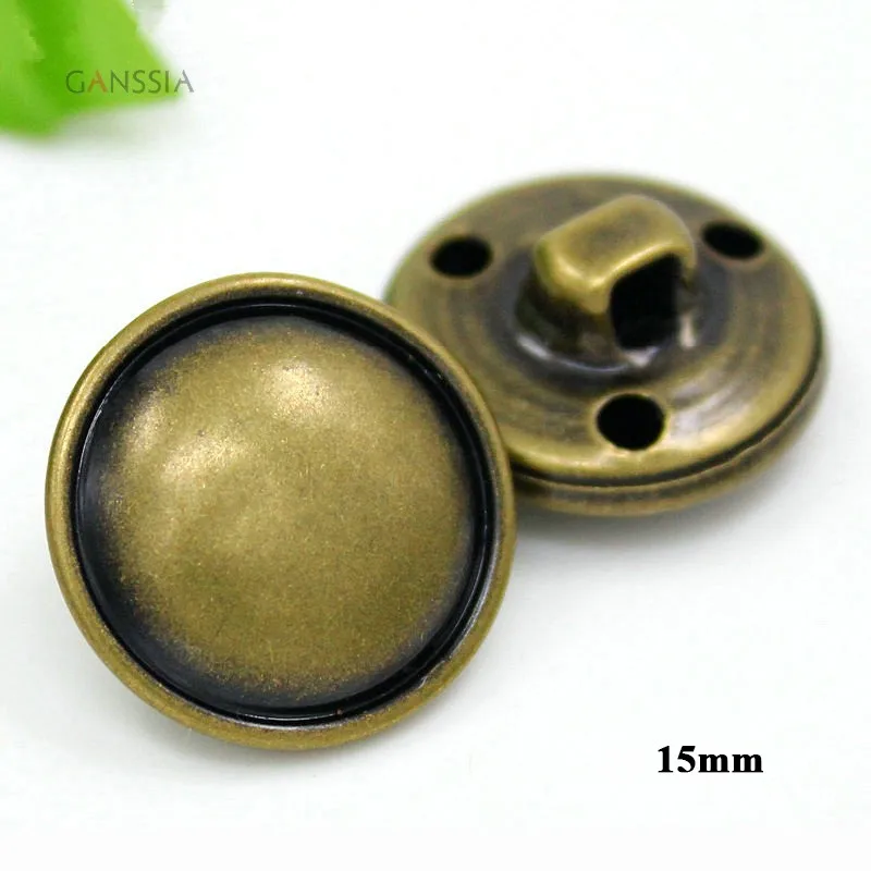 Модные металлические кнопки гриба для одежды винтажный бронзового цвета кнопка для шитья DIY аксессуары 15 мм(ss-7379