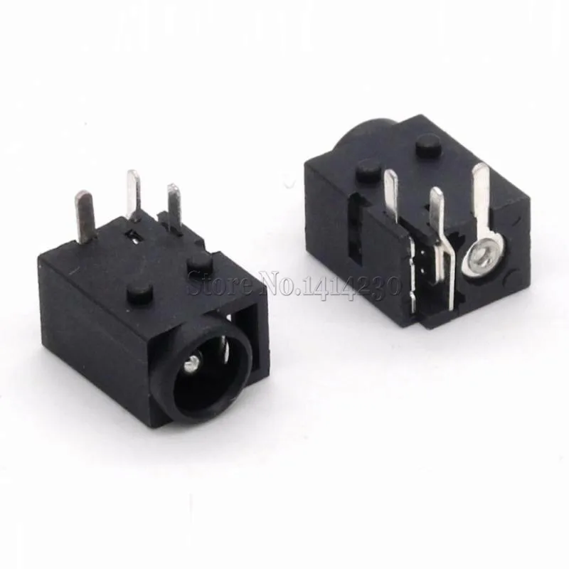 10 шт. DC 043 разъем динамика 4 5x1 65 мм Jack зарядное гнездо питания 3 Pin|pin pin|3 pin pin4 |
