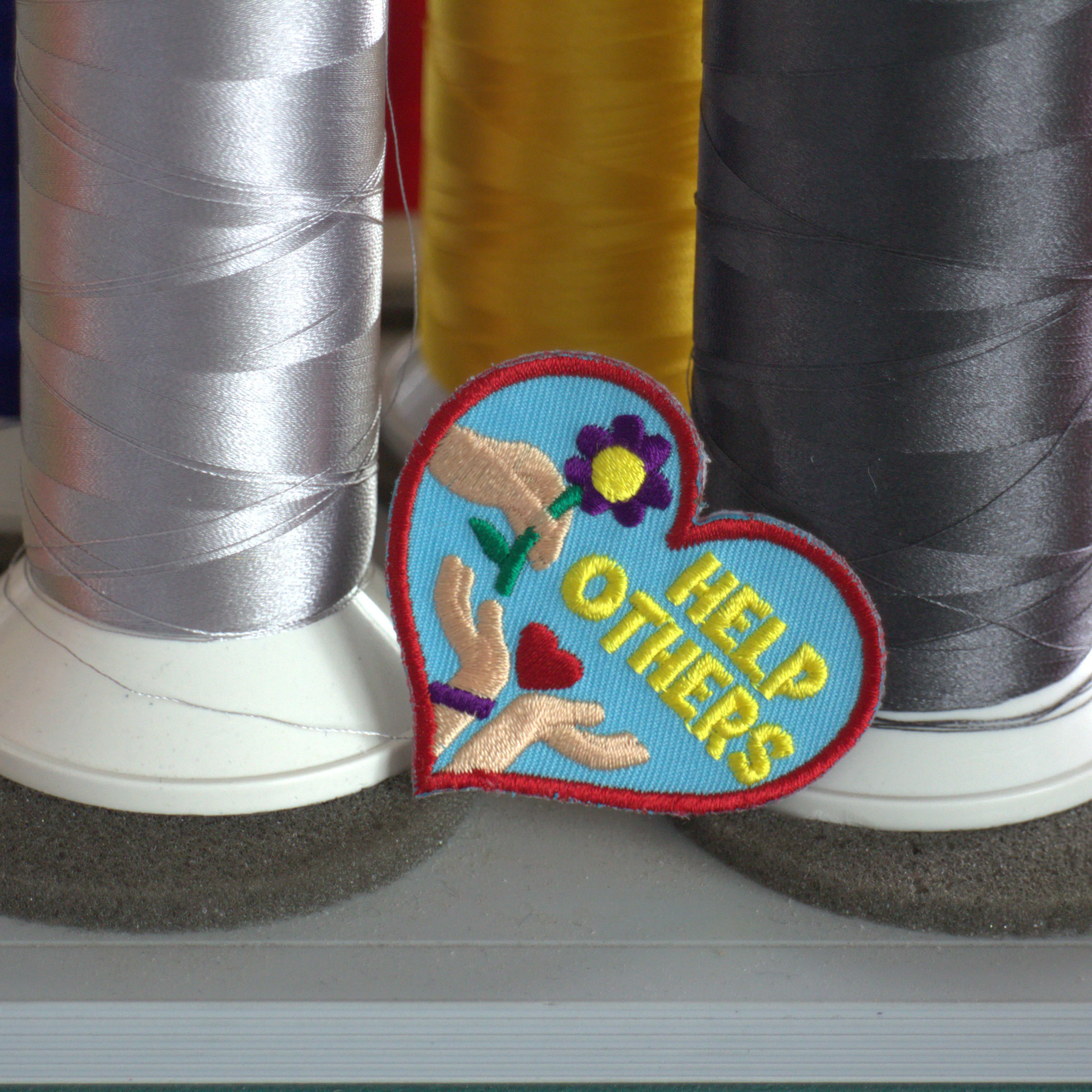 

Chinese factory custom embroidery chapter patch