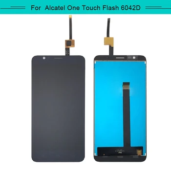 

1PCS For Alcatel OneTouch Flash OT-6042D 6042D LCD Display Assembly Complete Digitizer with touch Screen free shipping