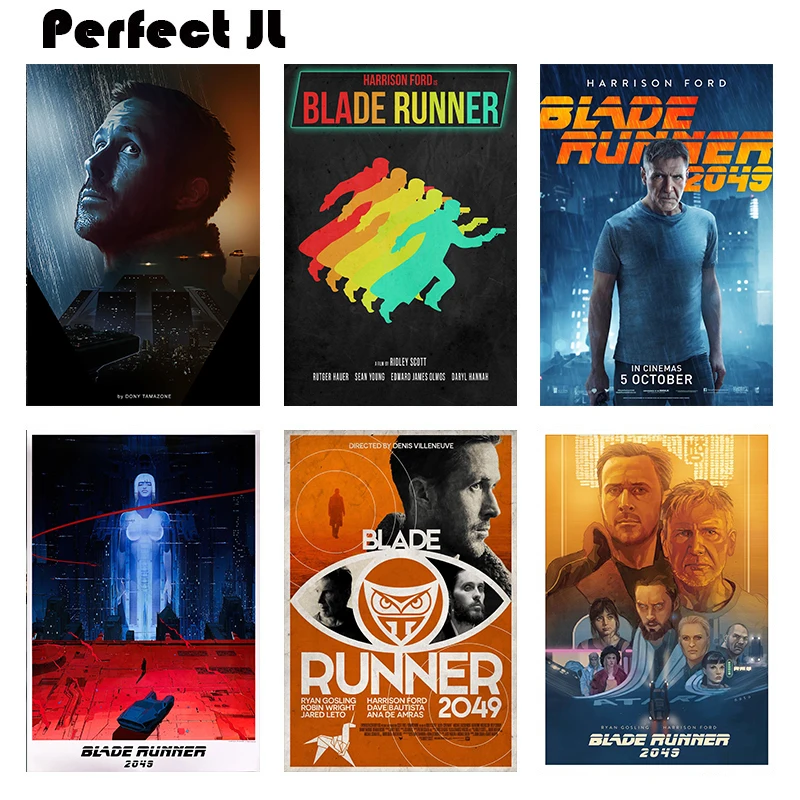 Лопасти Runner 2049 домашний декор декоративная белая бумага с покрытием плакат