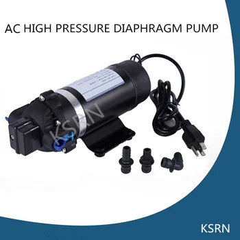 

AC 220V High Pressure Self-priming Diaphragm Pump 120PSI Reciprocating Booster Pump for Water Purifier