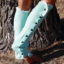 7 цветов, вязаные гетры для женщин, сапоги на пуговицах, манжеты, кружевная отделка, гетры ручной работы, гетры, вязаные крючком гетры